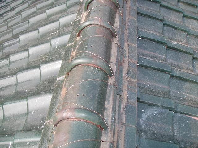 棟瓦の工事もご相談ください